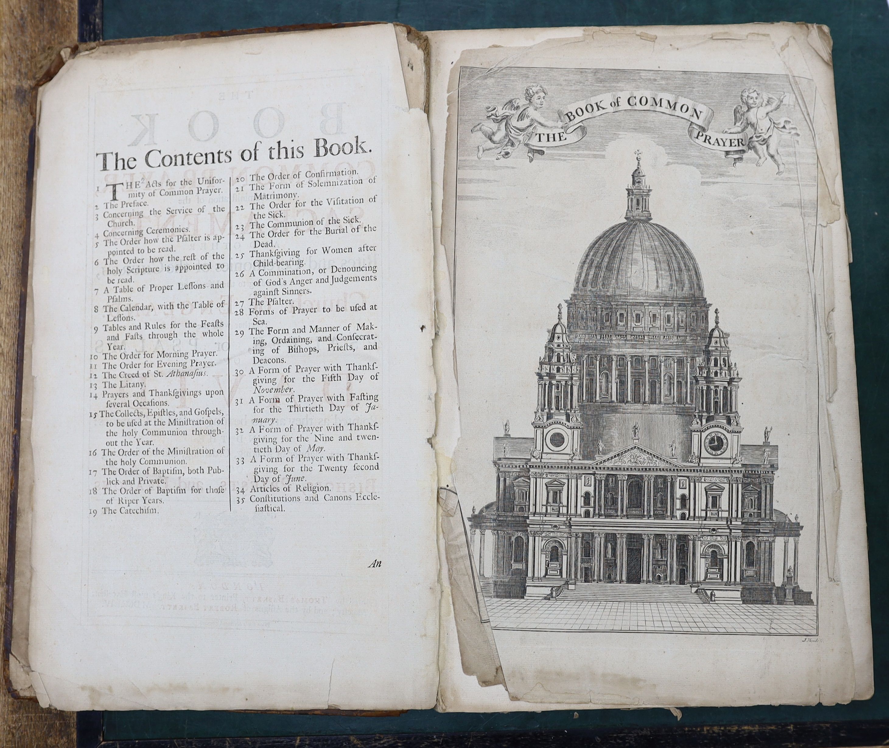 Thoyras, Rapin de and Tindell, Nicholas (translator) - The History of England, vols 3 and 4 (part 2) only, with folding plates, Knapton, London, 1744-47; White, Kennet - A Complete History of England with the Lives of al